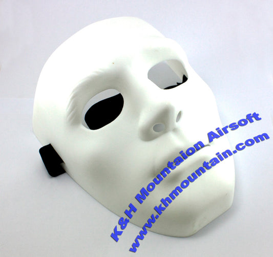 KOEI Man Face style plastic mask / White