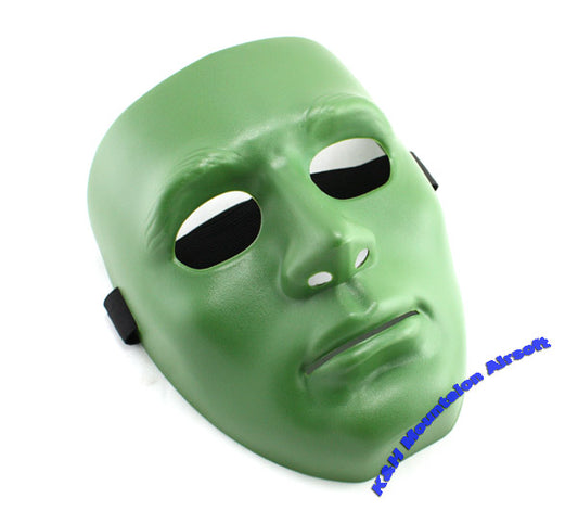 KOEI Man Face style plastic mask / Green