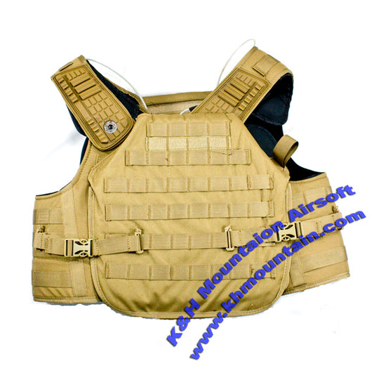 Tactical CP deluxe Armor Vest (TAN) / B