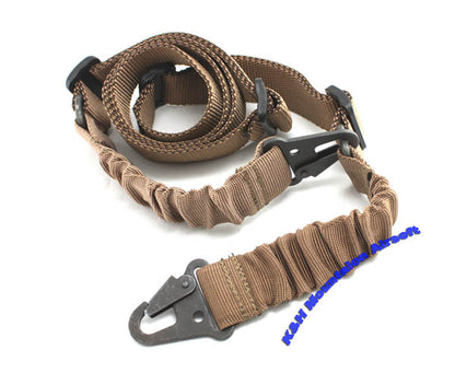 ONE & TWO-POINT Tactical Rifle Sling (Green)