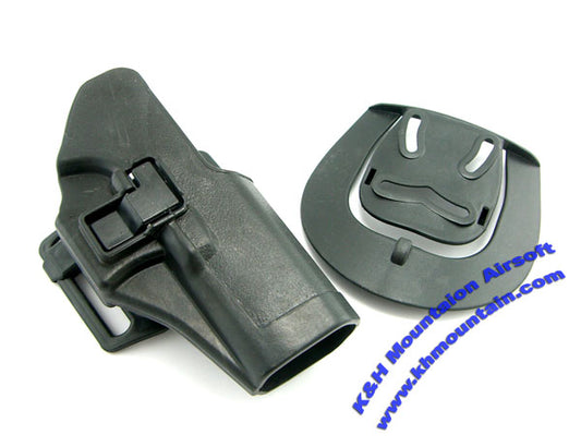 CQC style plastic holster for Glock 17/22 / Black