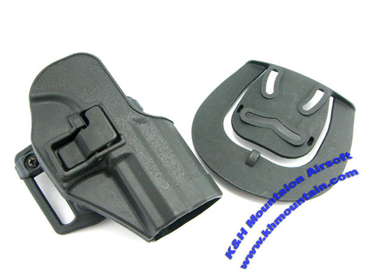 CQC style plastic holster for H&K USP Compact / Black