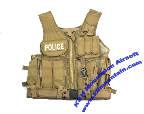 M92 Tactical Assault Hunting Vest in TAN color