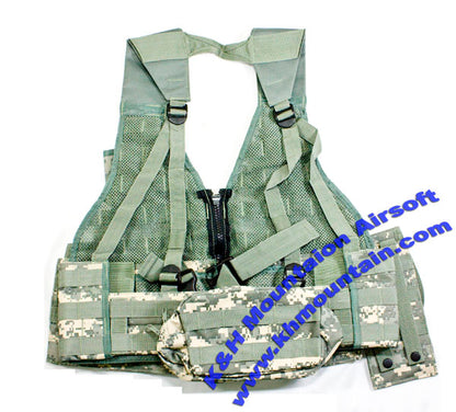 US Tactical Assault Molle Vest in ACU color
