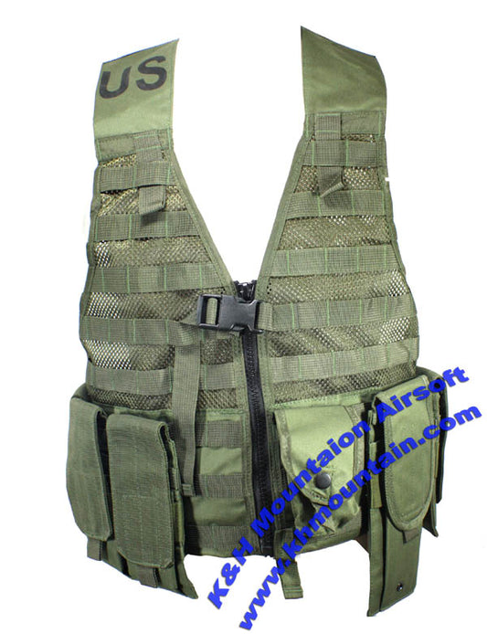 US Tactical Assault Molle Vest in Green color