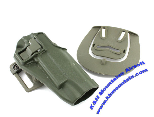 CQC style plastic holster for M1911 / Green