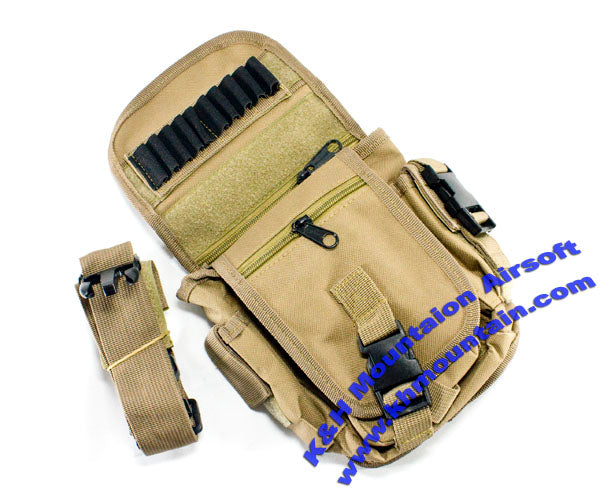 Tactical Dropleg Pouch (A) / TAN