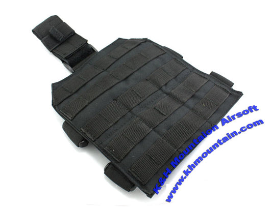 Tactical Molle Dropleg Platform / Black