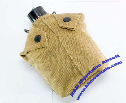 Military Style Aluninum Water Bottle / TAN