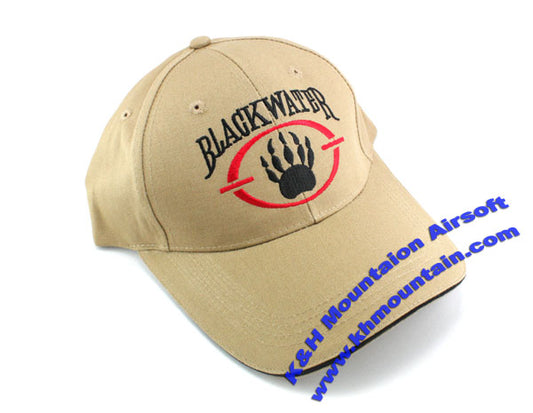 Baseball cap with Blackwater Logo / TAN