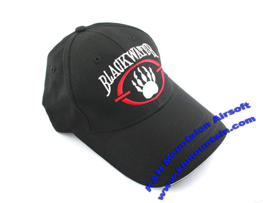 Baseball cap with Blackwater Logo / Black