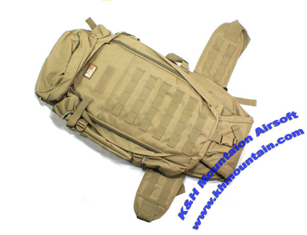 9.11 Style Versatile Back Pack with Gun Case / TAN