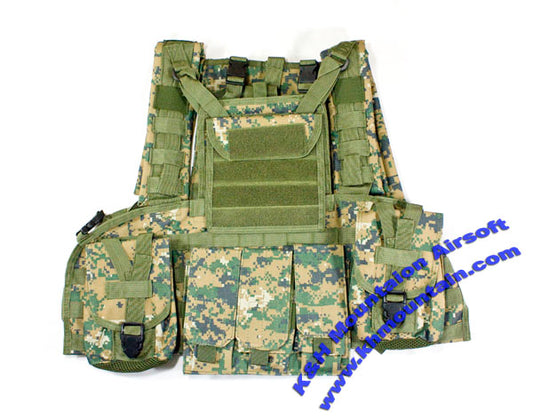 Tactical RRV with Hydration Water Backpack Vest / DWD