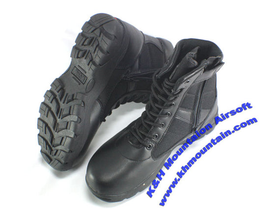 Tactical Magnum Style Waterproof Boots with zipper / Black