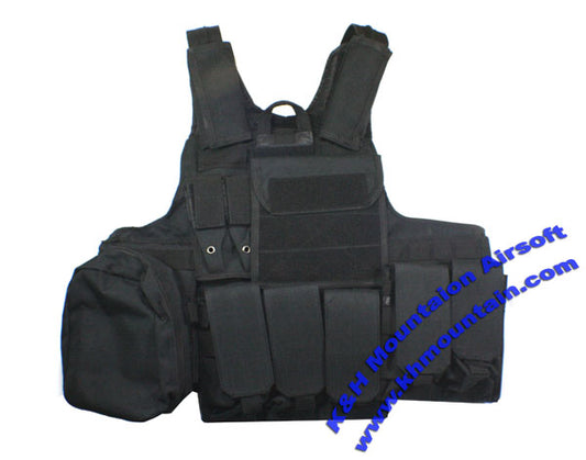 Tactical Molle Assault CIRAS Vest / Black