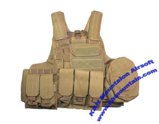 Tactical Molle Assault CIRAS Vest / TAN