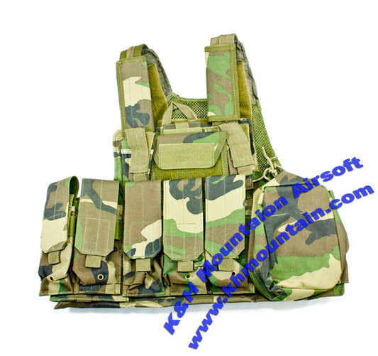 Tactical Molle Assault CIRAS Vest / Woodland