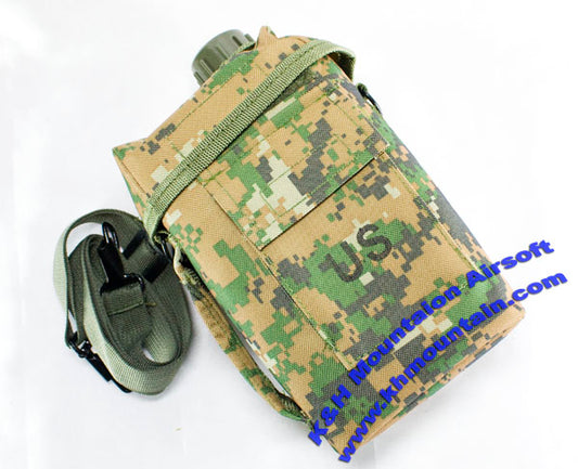 US ARMY ミリタリーウォーターボトル/ラージ/デジタルウッドランド