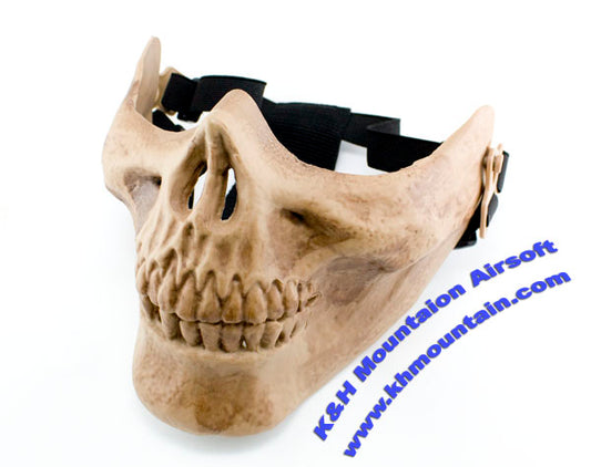 Skull Style Lower Face Plastic Mask / Skin