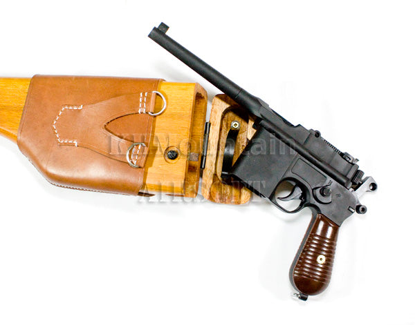 M712 Real Wood Stock and Holster / Real Wood