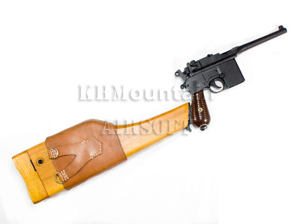 M712 Real Wood Stock and Holster / Real Wood