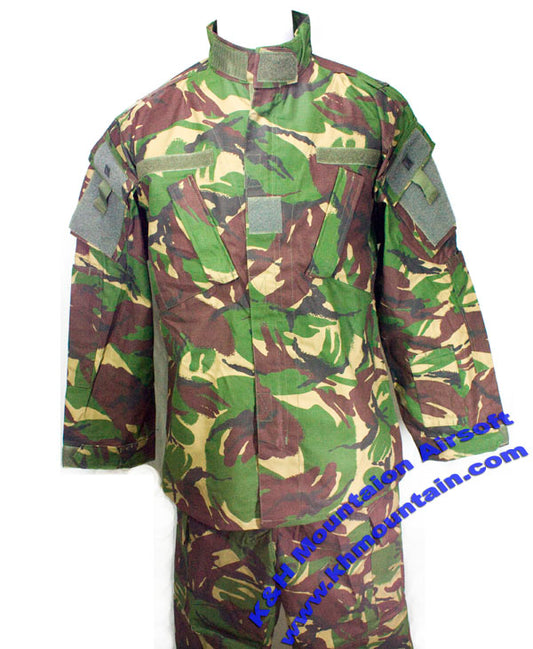 BDU Set with Shirt and Pants / Britain Woodland Pattern