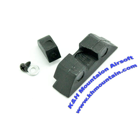 Glock Series Front and Rear Sight for KSC / Black