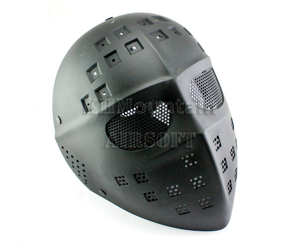 Army of Two Hard Plastic Mask /w Mesh Goggles / BK