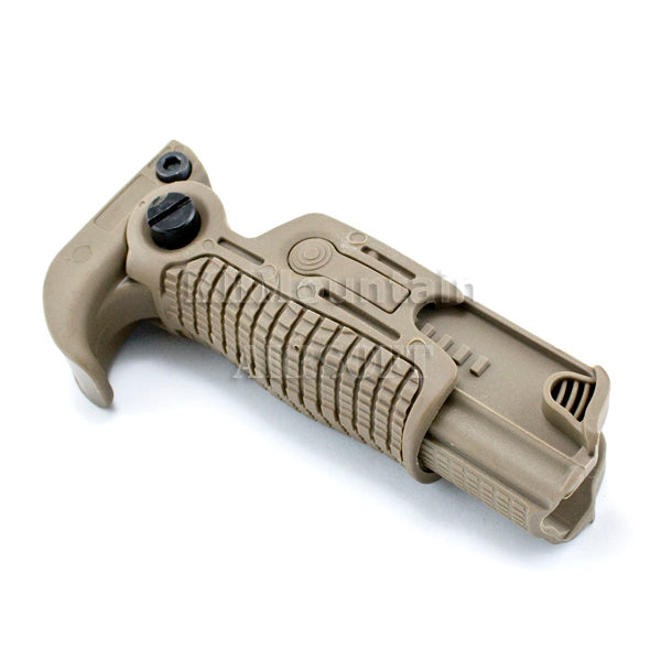 Tactical Foldable Foregrip for Pictionary Rail / TAN – KHMountain Airsoft