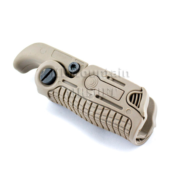 Tactical Foldable Foregrip for Pictionary Rail / TAN