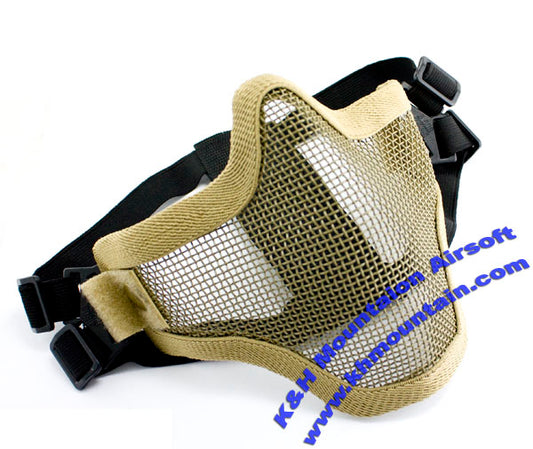 New Version Strike Steel Lower Face Mesh Mask / TAN