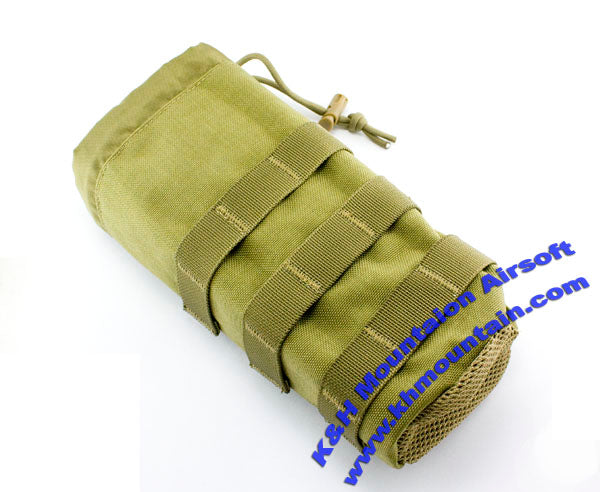 1000D Nylon Tactical Molle Radio Pouch / TAN