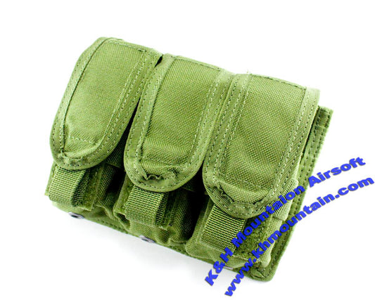 Triple M203 40mm Grenade Pouch / Green