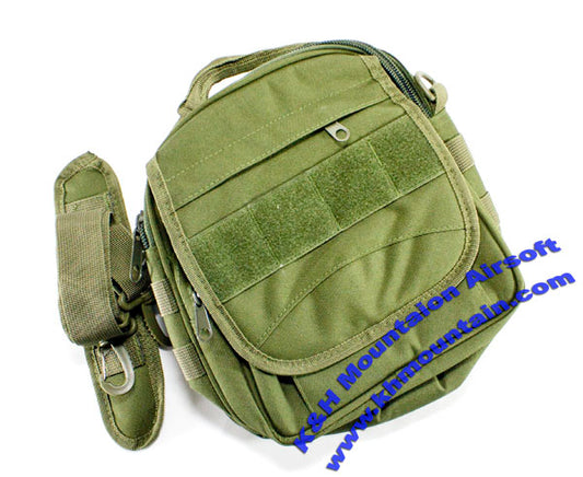 Tactical Waist / shoulder utility Pouch Bag / Green