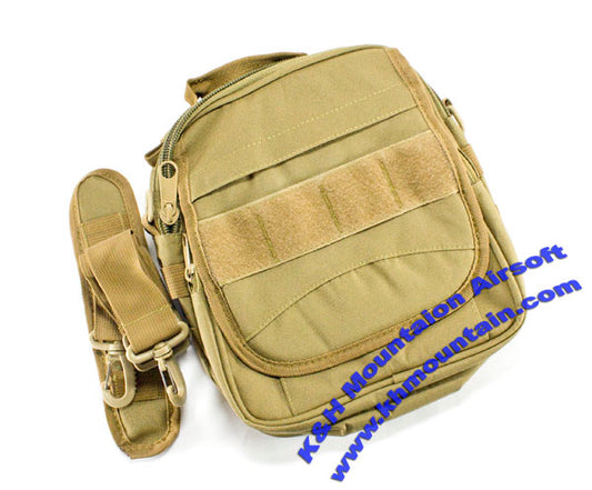 Tactical Waist / shoulder utility Pouch Bag / TAN