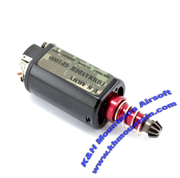 SINAIRSOFT GP1000 Super High Torque Motor For Airsoft AEG Ver.2/3 Gearbox - Long/Short Axle