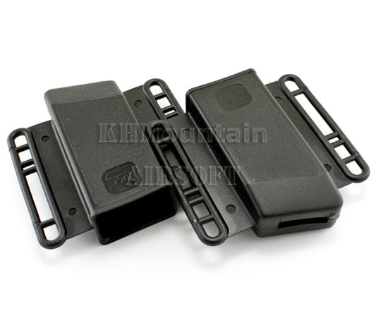 Plastic Magazine Pouch for Glock / Black (a pair)