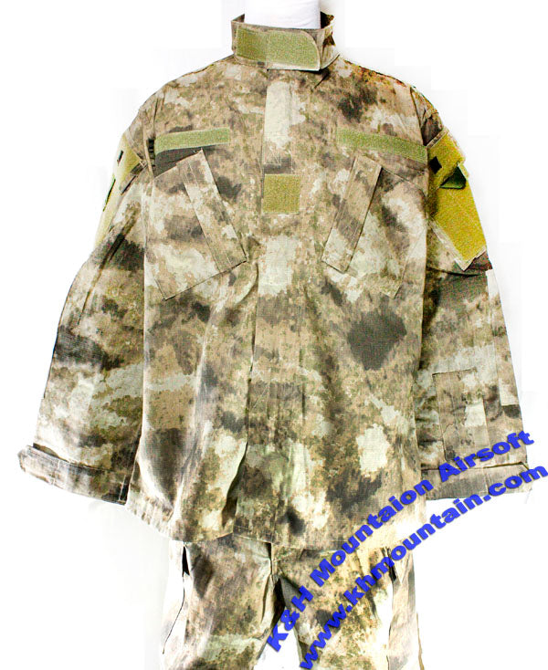 BDU Set with Shirt and Pants / A-TACS Pattern