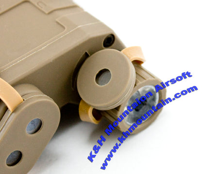 AN / PEQ-15 Style Battery Box (Box Only) / TAN / V2