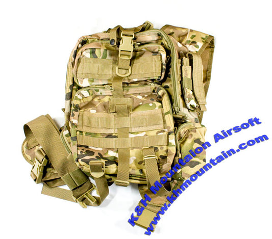 Tactical Shoulder Utility Molle Back Pack / CP