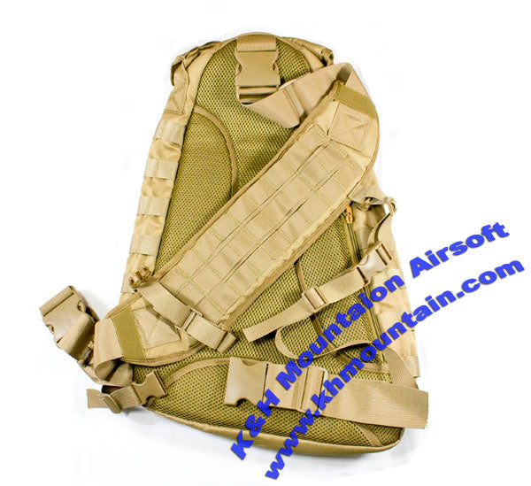 Tactical Shoulder Utility Molle Back Pack (Large) / TAN