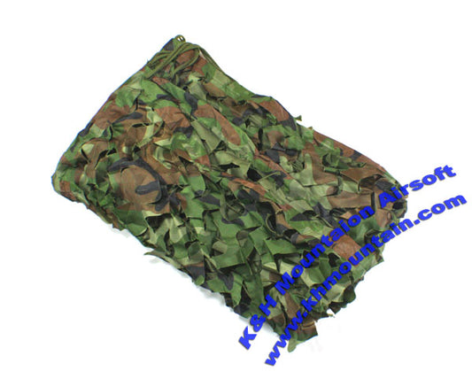 Camouflage Netting / XXXXXL Size / Woodland