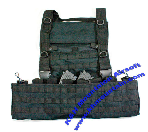 Tactical 039 Chest Molle Vest / Black