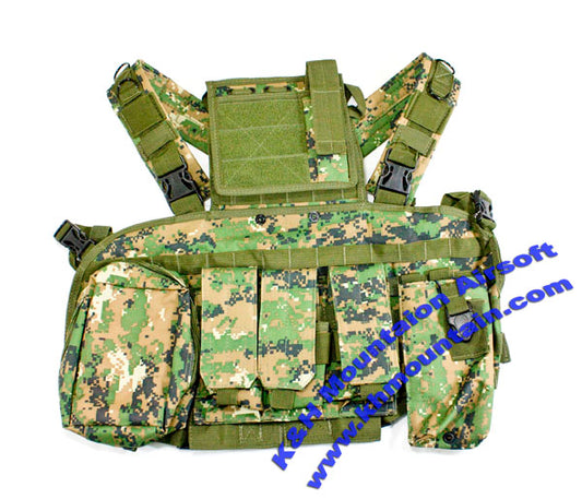 Tactical Light Weight Front Chest Vest / DWD