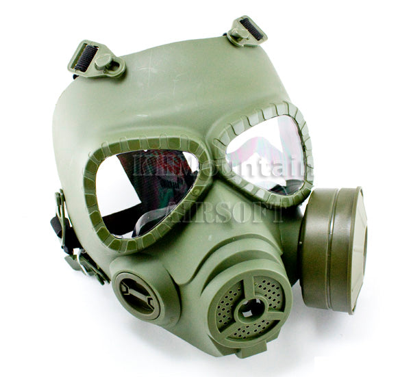 Full Face Protector Gas Mask with Fan Ventilation System / GN