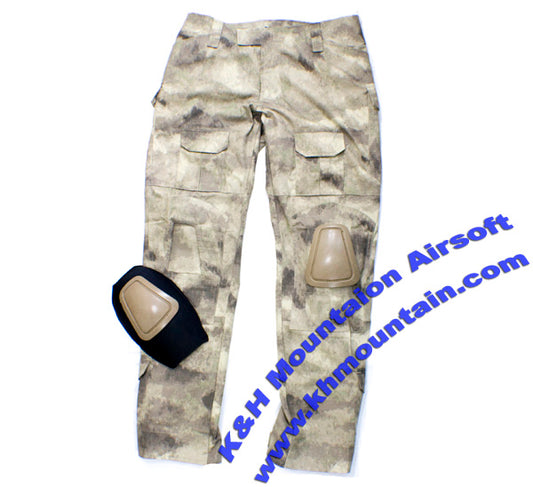 Tactical Pants with Knee Protection Pads / A- TACS Pattern