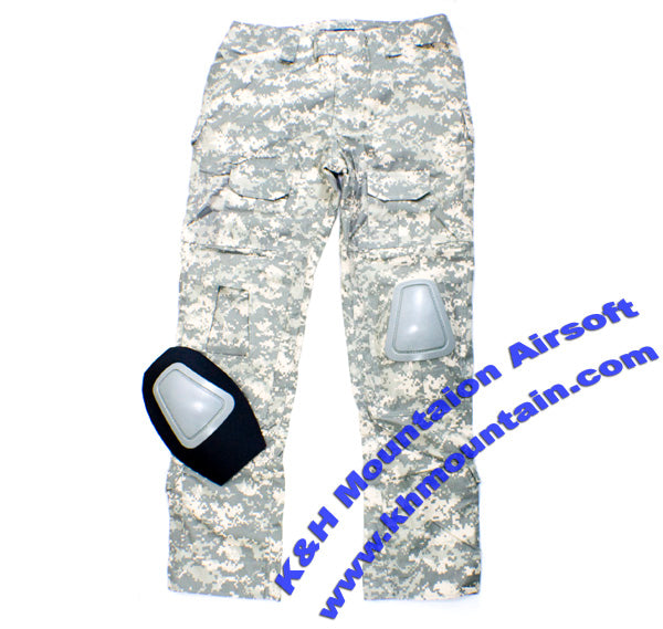 Tactical Pants with Knee Protection Pads / ACU Pattern