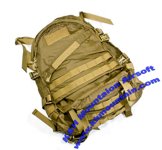 Tactical Light Weight Fabric U3D Back Pack / CB