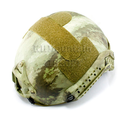 V2 Emerson Helmet with NVG Mount Two Side Rail / A-TACS