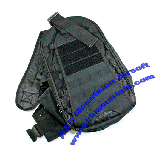 Tactical Patrol Shoulder Utility Molle Back Pack / Black